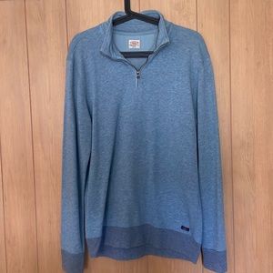 FAHERTY - Men’s Quarter-Zip - Blue